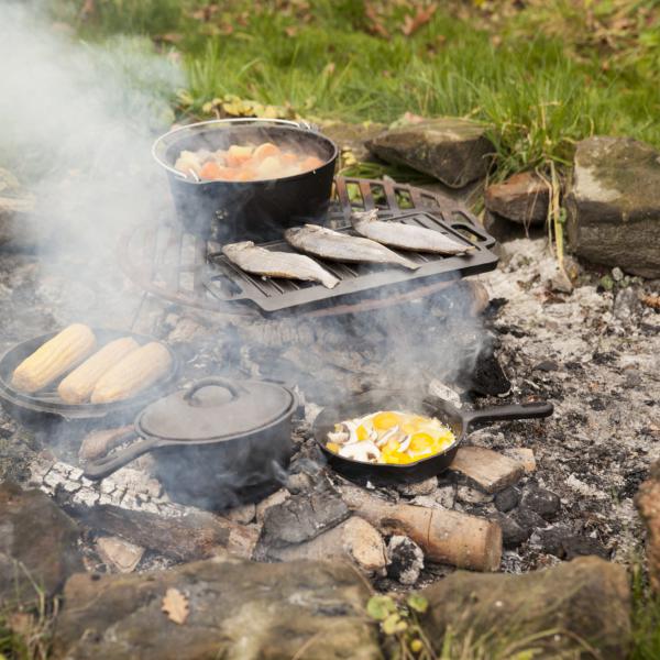 testSet à cuisiner 7 pcs Feu de camp